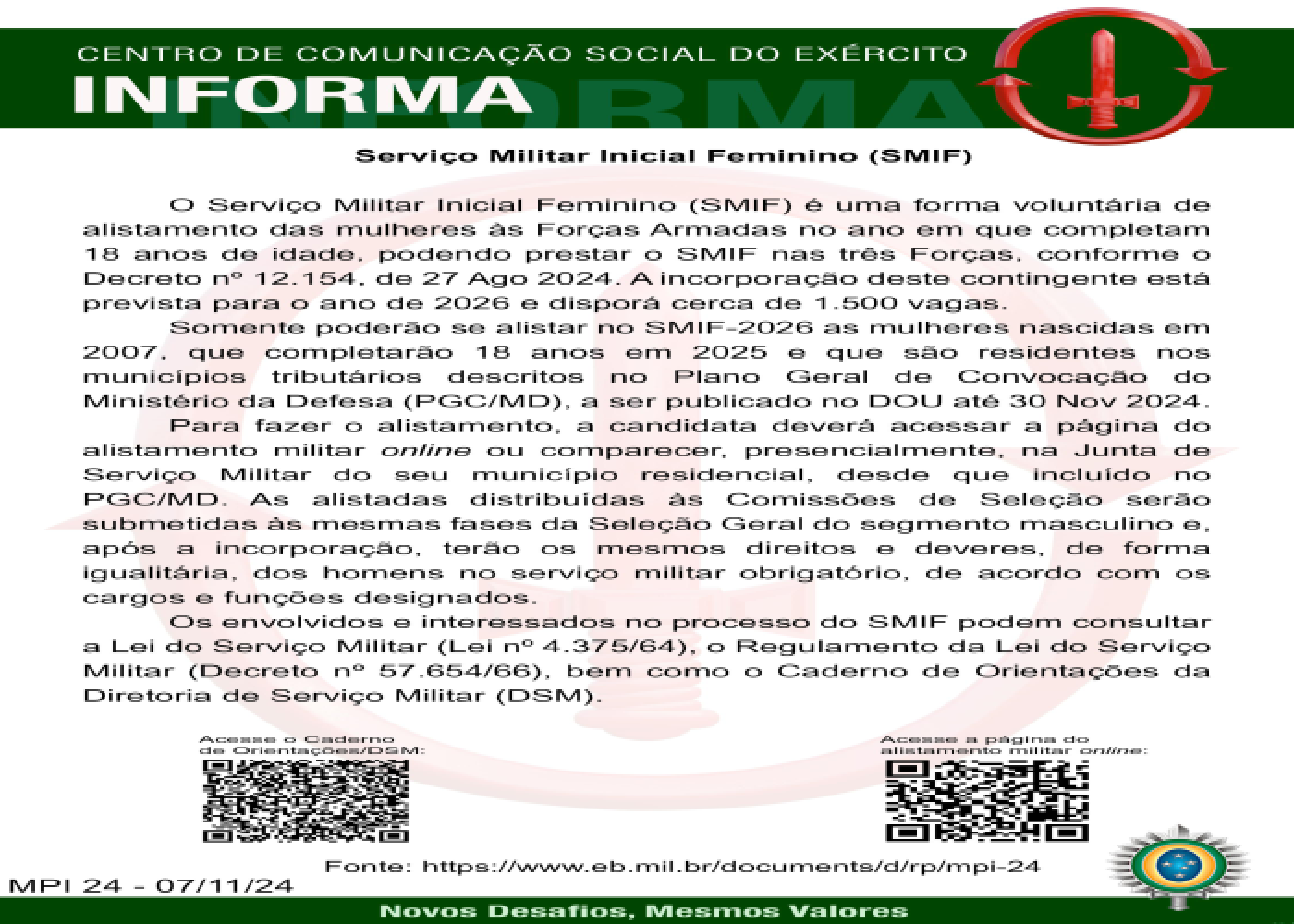 Centro de Comunicação Social do Exército - INFORMA