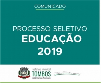 Edital do Processo Seletivo Público nº 002/2019
