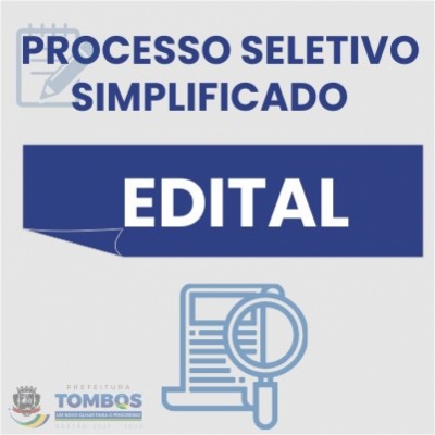 Processo Seletivo - Edital Nº 004/2022